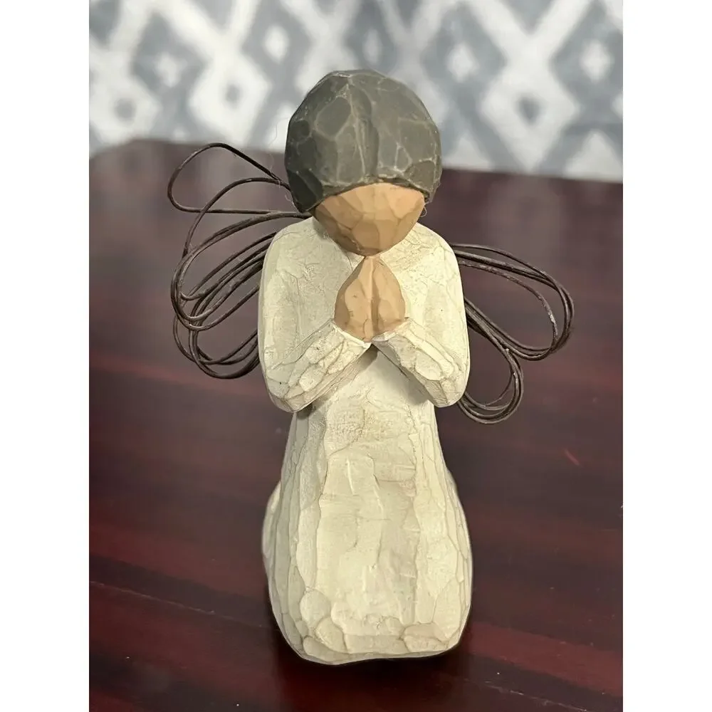 VTG Demdaco Willow Tree Figures Angel of Prayer Bright Star